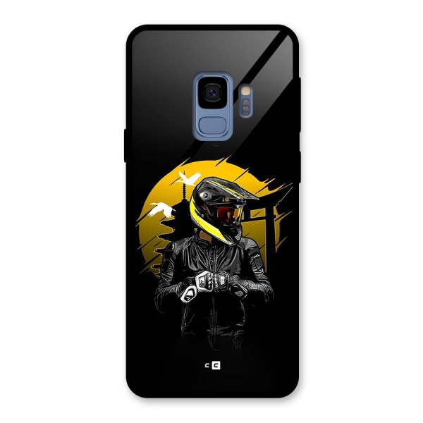 Rider Ready Glass Back Case for Galaxy S9