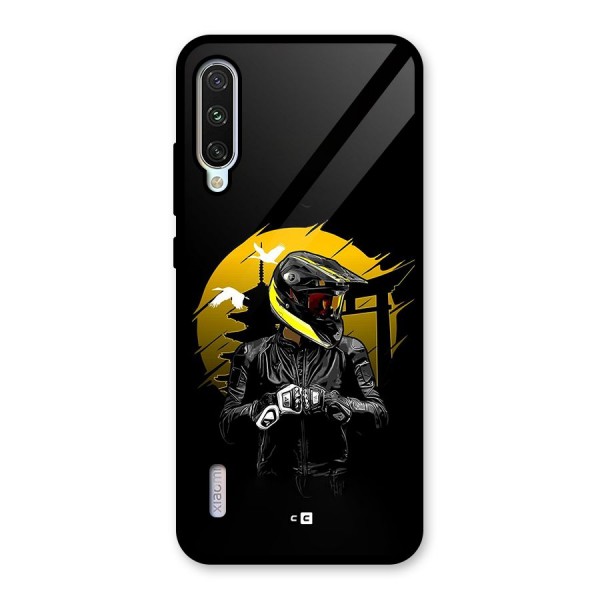 Rider Ready Glass Back Case for Mi A3