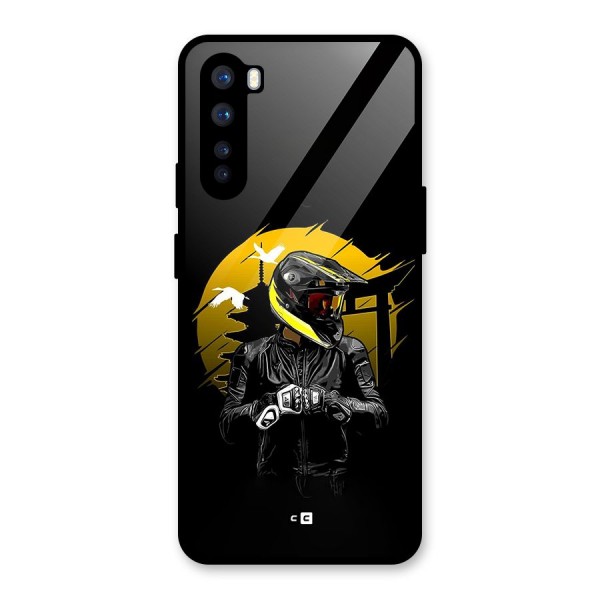 Rider Ready Glass Back Case for OnePlus Nord