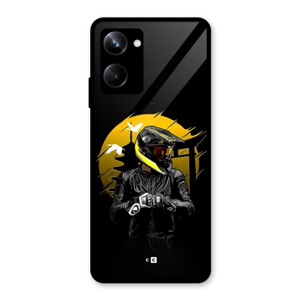 Rider Ready Glass Back Case for Realme 10 Pro