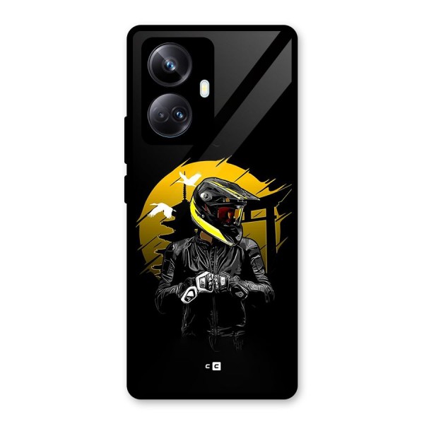 Rider Ready Glass Back Case for Realme 10 Pro Plus