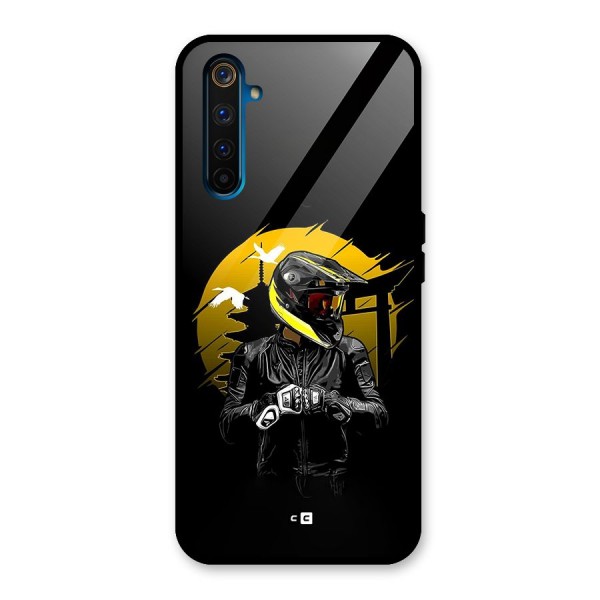 Rider Ready Glass Back Case for Realme 6 Pro