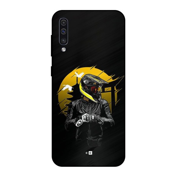 Rider Ready Metal Back Case for Galaxy A50