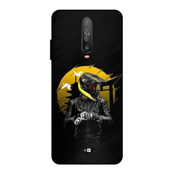 Rider Ready Metal Back Case for Poco X2