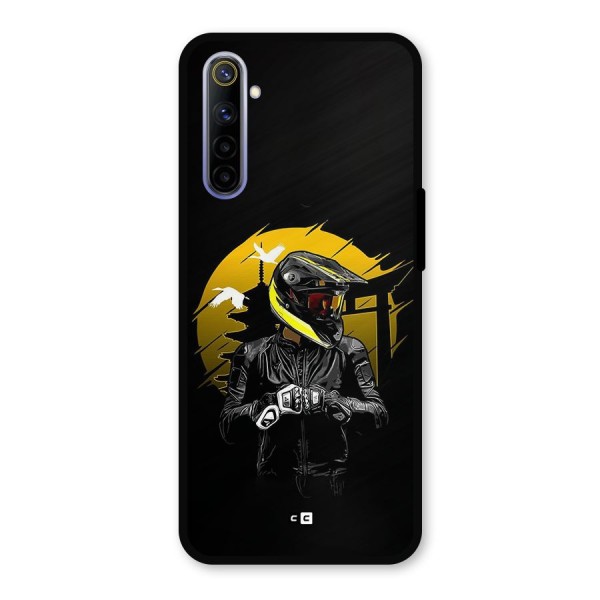 Rider Ready Metal Back Case for Realme 6