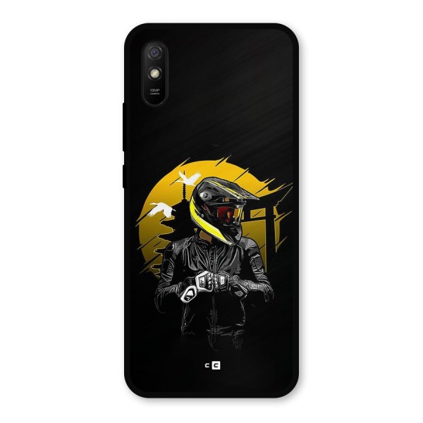 Rider Ready Metal Back Case for Redmi 9i