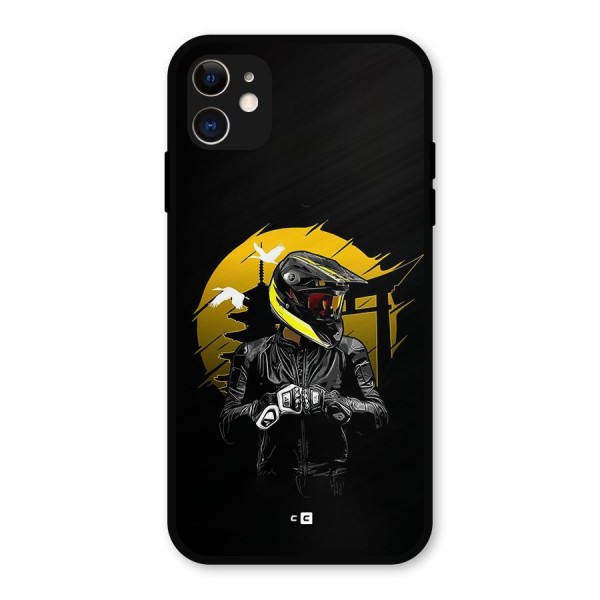 Rider Ready Metal Back Case for iPhone 11