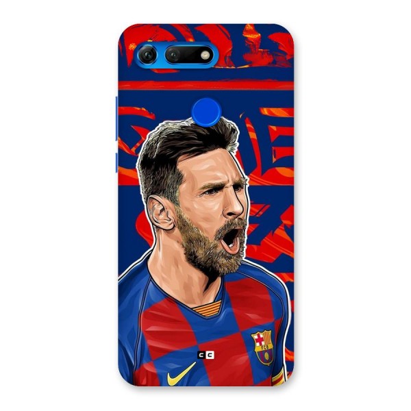 Roaring Soccer Star Back Case for Honor View 20