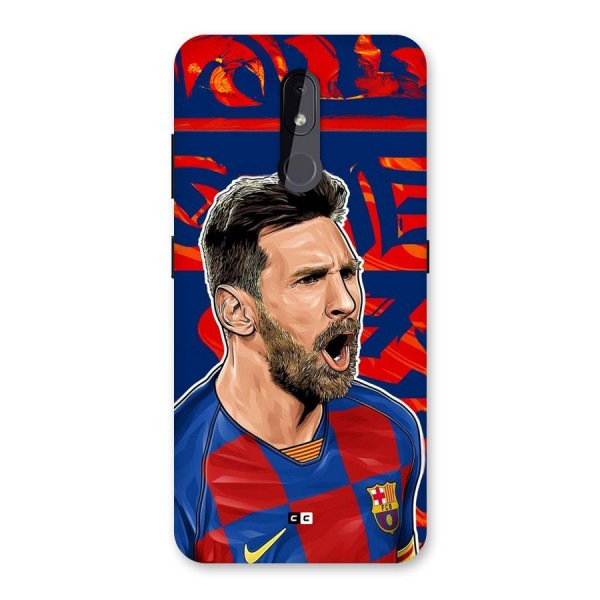 Roaring Soccer Star Back Case for Nokia 3.2