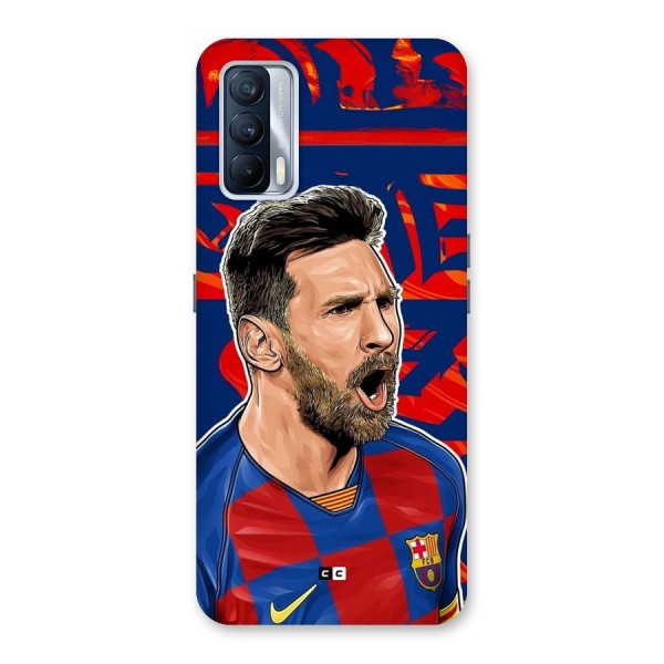 Roaring Soccer Star Back Case for Realme X7