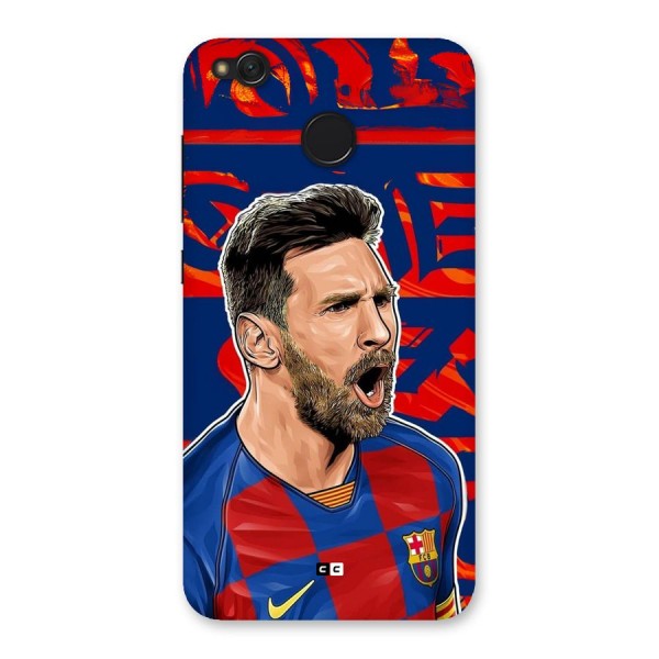 Roaring Soccer Star Back Case for Redmi 4