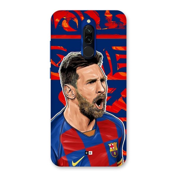 Roaring Soccer Star Back Case for Redmi 8