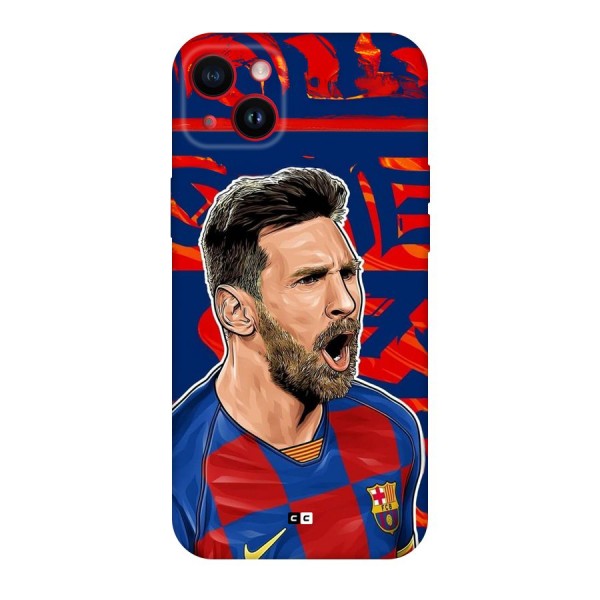 Roaring Soccer Star Back Case for iPhone 14 Plus