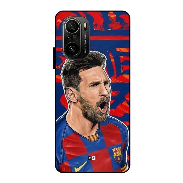 Roaring Soccer Star Metal Back Case for Mi 11X Pro