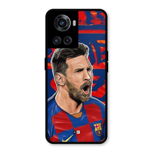 Roaring Soccer Star Metal Back Case for OnePlus 10R