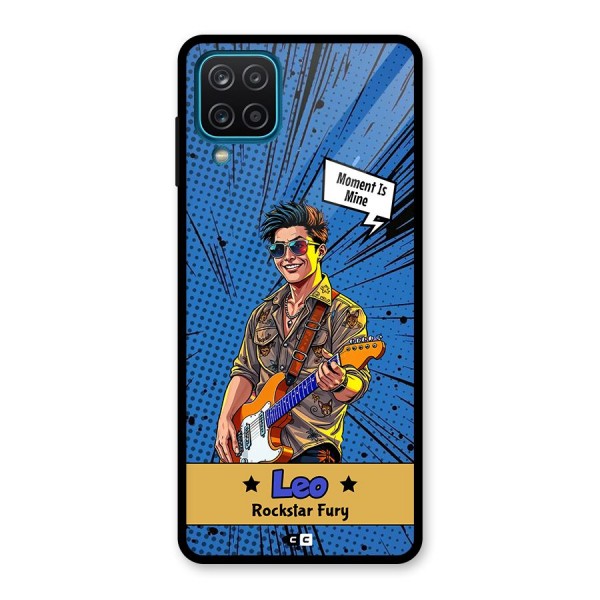 Rockstar Leo Glass Back Case for Galaxy A12