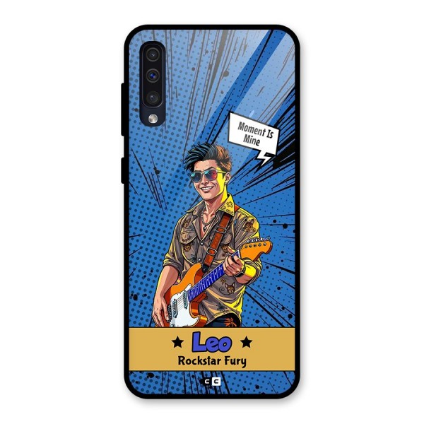 Rockstar Leo Glass Back Case for Galaxy A50