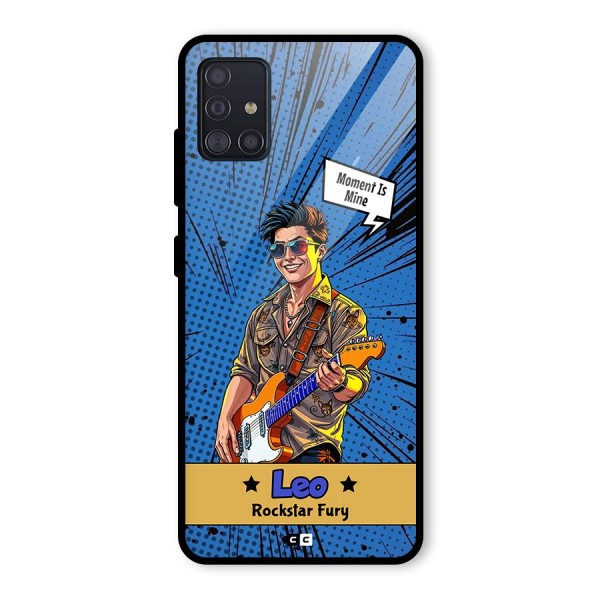 Rockstar Leo Glass Back Case for Galaxy A51