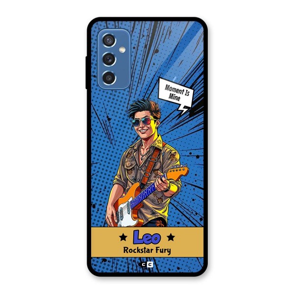 Rockstar Leo Glass Back Case for Galaxy M52 5G