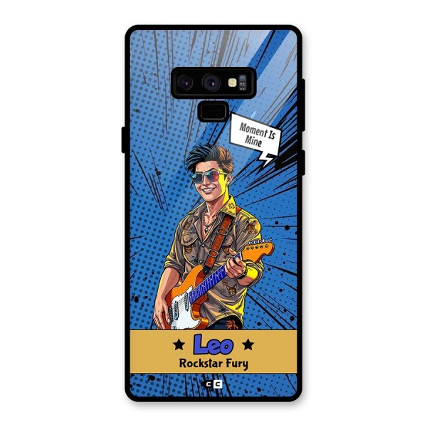 Rockstar Leo Glass Back Case for Galaxy Note 9