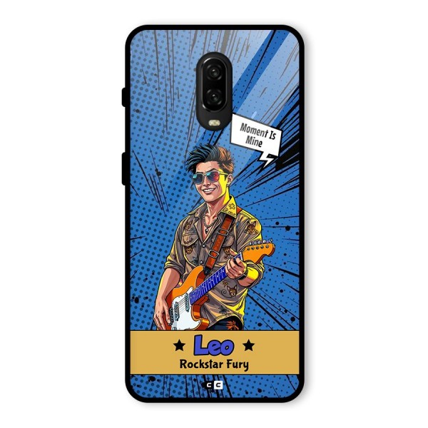 Rockstar Leo Glass Back Case for OnePlus 6T