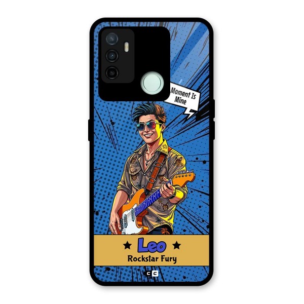 Rockstar Leo Glass Back Case for Oppo A53