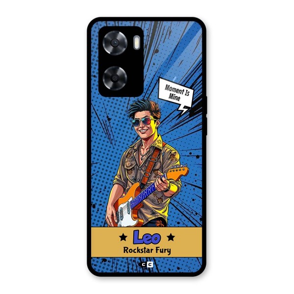 Rockstar Leo Glass Back Case for Oppo A57 2022