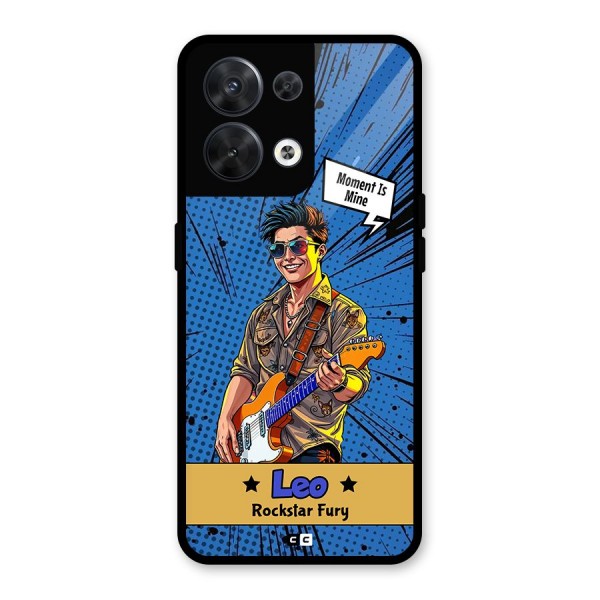 Rockstar Leo Glass Back Case for Oppo Reno8 5G