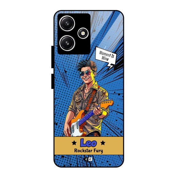 Rockstar Leo Glass Back Case for Poco M6 Pro