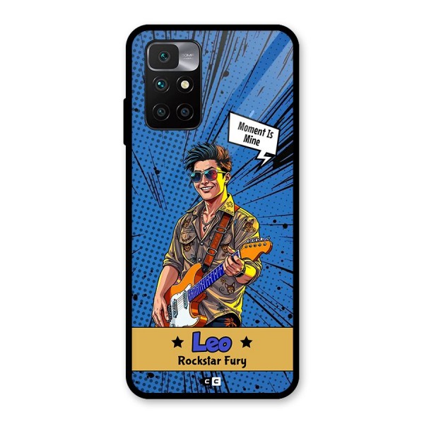 Rockstar Leo Glass Back Case for Redmi 10 Prime