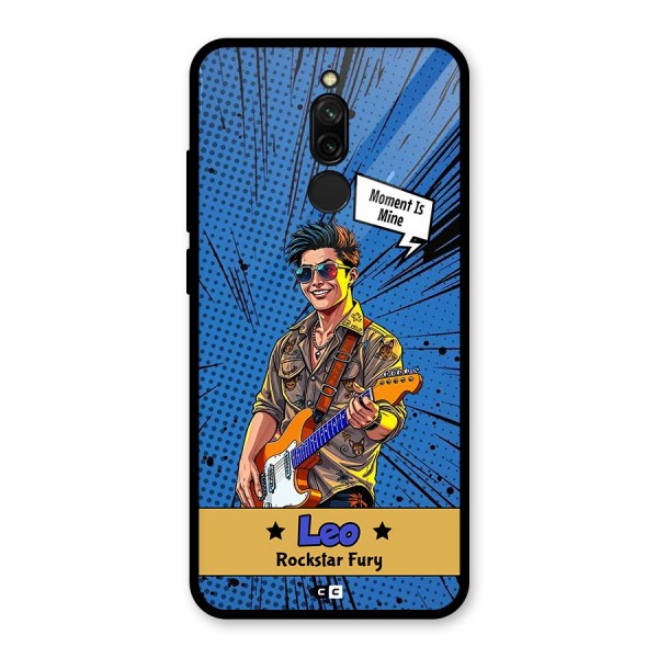 Rockstar Leo Glass Back Case for Redmi 8