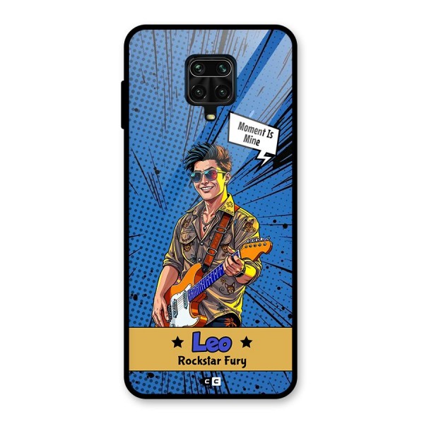 Rockstar Leo Glass Back Case for Redmi Note 10 Lite