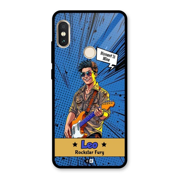 Rockstar Leo Glass Back Case for Redmi Note 5 Pro