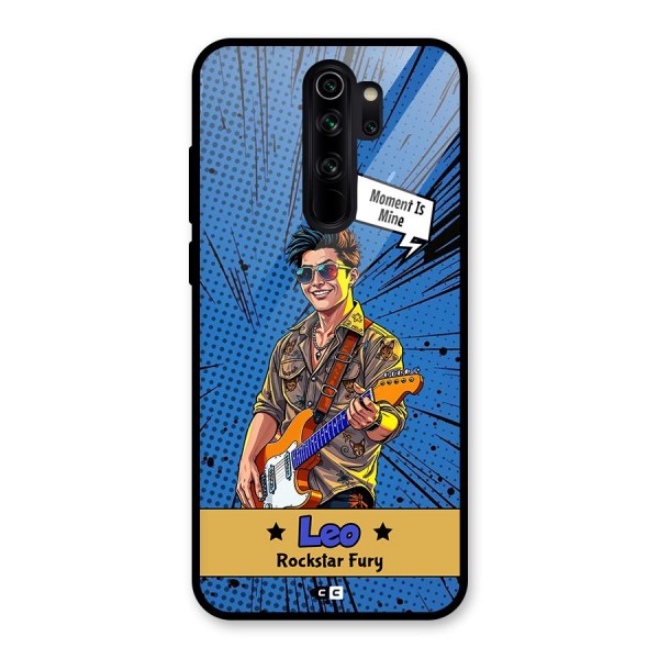 Rockstar Leo Glass Back Case for Redmi Note 8 Pro