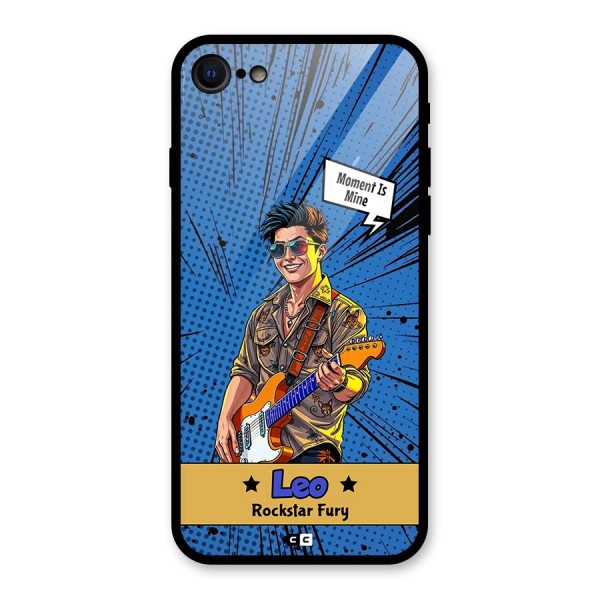 Rockstar Leo Glass Back Case for iPhone 8