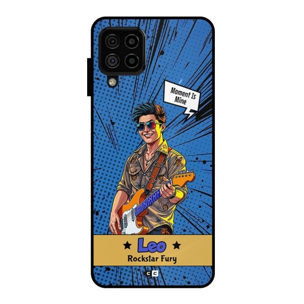 Rockstar Leo Metal Back Case for Galaxy A22 4G