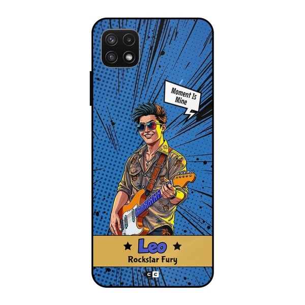 Rockstar Leo Metal Back Case for Galaxy A22 5G