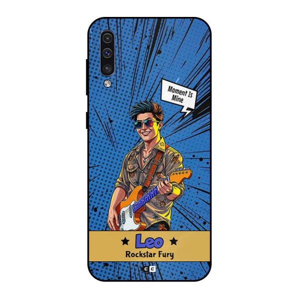 Rockstar Leo Metal Back Case for Galaxy A50