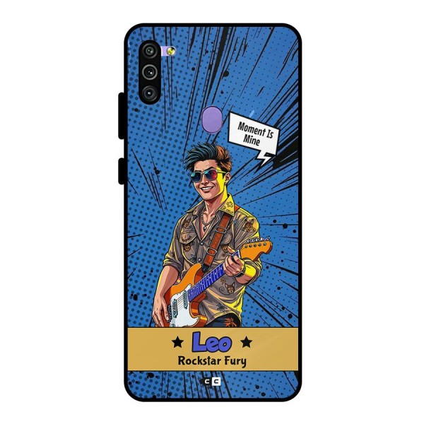 Rockstar Leo Metal Back Case for Galaxy M11