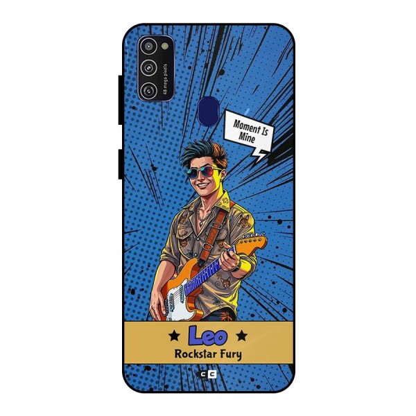 Rockstar Leo Metal Back Case for Galaxy M21