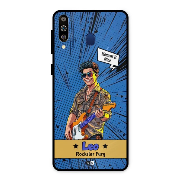 Rockstar Leo Metal Back Case for Galaxy M30