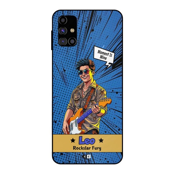 Rockstar Leo Metal Back Case for Galaxy M31s