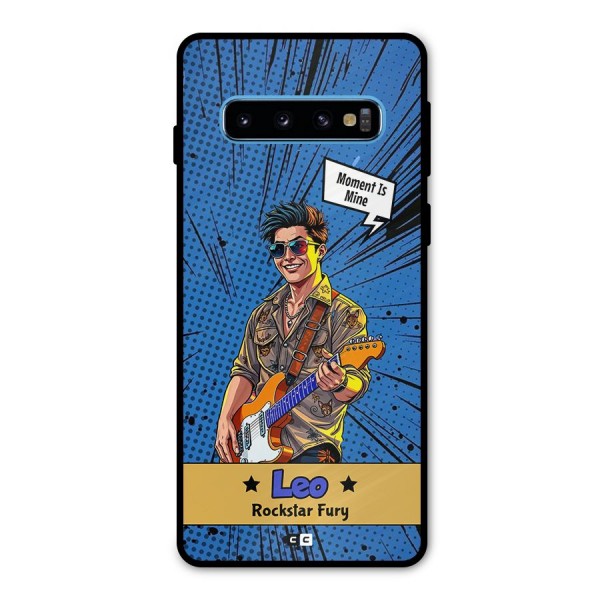 Rockstar Leo Metal Back Case for Galaxy S10