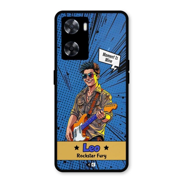 Rockstar Leo Metal Back Case for Oppo A77