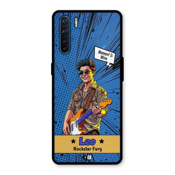 Rockstar Leo Metal Back Case for Oppo F15