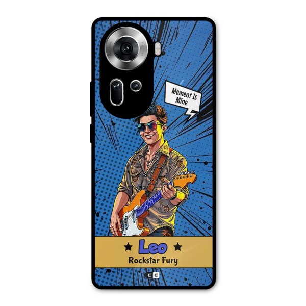 Rockstar Leo Metal Back Case for Oppo Reno11 5G