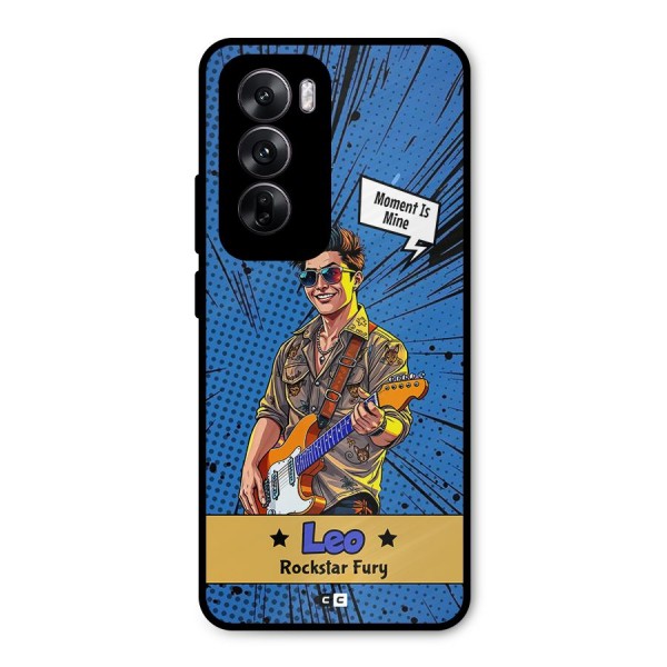 Rockstar Leo Metal Back Case for Oppo Reno12