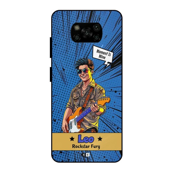 Rockstar Leo Metal Back Case for Poco X3