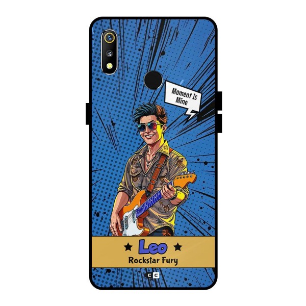 Rockstar Leo Metal Back Case for Realme 3