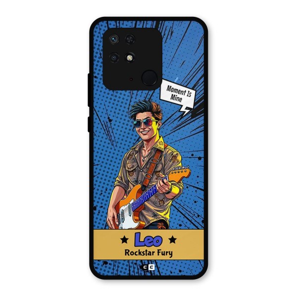 Rockstar Leo Metal Back Case for Redmi 10